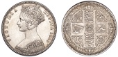 Victoria (1837-1901), Florin, 1849, with initials (ESC 802; S 3890). Better than extremely fine 	£150-200