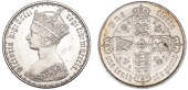 Victoria (1837-1901), Florin, 1860 (ESC 819; S 3891). Some surface marks, otherwise extremely fine, reverse better...