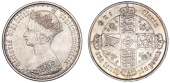 Victoria (1837-1901), Florin, 1869, die 17 (ESC 834; S 3893). Light stain on crown, otherwise good extremely fine,...