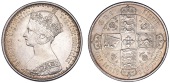 Victoria (1837-1901), Florin, 1870, die 13 (ESC 836; S 3893). Obverse extremely fine, reverse better 	£200-250
