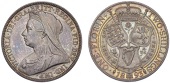 Victoria (1837-1901), Proof Florin, 1893 (ESC 877; S 3939). Practically as struck, blue tone with underlying...