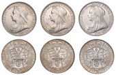 Victoria (1837-1901), Florins (3), 1899, 1900, 1901 (ESC 880-2; S 3939) [3]. Second good extremely fine, others...
