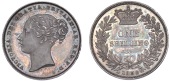 Victoria (1837-1901), Proof Shilling, 1839, second head, no ww, edge plain, 5.47g/6h (ESC 1284; S 3904). Obverse...