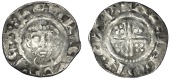 Richard I (1189-1199), Penny, class IIIab 2, Carlisle, Alein, alein · on · car, 1.12g/11h (SCBI Mass 824; N 967; S...