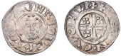 Richard I (1189-1199), Penny, class IIIab 1, York, Hue, hve · on · everwi, 1.42g/11h (SCBI Mass 851; N 967; S...