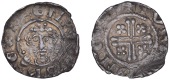 Richard I (1189-1199), Penny, class IIIab 1, York, Turkil, tvrkil · on · eve, five pearls to crown, 1.17g/3h (SCBI...