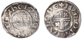 Richard I (1189-1199), Penny, class IVa, Shrewsbury, Ive, ive · on · salope, 1.43g/9h (SCBI Mass 976; N 968/1; S...
