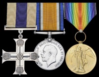 A Great War M.C. group of three awarded to Lieutenant H. G. Wildbore, Royal Air Force, late 2nd Battalion Sherwood...