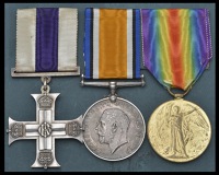 A Great War M.C. group of three awarded to Lieutenant H. Coop, 2/7th (Robin Hood) Battalion Sherwood...
