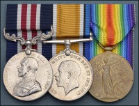 A Great War ‘Italian Front’ M.M. group of three awarded to Serjeant A. Varney, 11th (Service) Battalion...