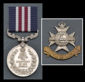 A Great War ‘Third Battle of Ypres’ M.M. awarded to Private T. Slack, 11th (Service) Battalion Nottinghamshire &...