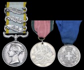 Three: Colour Sergeant F. F. Cluney, 95th Regiment, wounded at Sebastopol, 23 August 1855

Crimea 1854-56, 3...