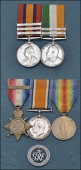 Family group:

Pair: Private W. Adams, Nottinghamshire & Derbyshire Regiment
Queen’s South Africa 1899-1902, 3...