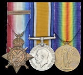 Three: Private J. Harris, 2nd Battalion Nottinghamshire & Derbyshire Regiment, killed in action, Chemin des Dames,...