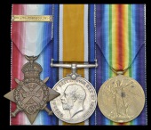 Three: Private A. Ward, 1st Battalion Nottinghamshire & Derbyshire Regiment - wounded in action, 20 Nov....