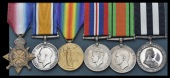 Six: Major H. L. B. Mills, 9th Battalion Nottinghamshire & Derbyshire Regiment - severely wounded at Gallipoli, 9...