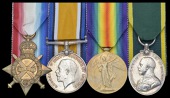 Four: Warrant Officer Class II F. Greatorex, 6th Battalion Nottinghamshire & Derbyshire Regiment
1914-15 Star (663...