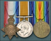 Three: Second Lieutenant J. W. Evans, 11th Battalion Nottinghamshire & Derbyshire Regiment, late Royal Fusiliers,...
