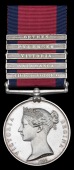 Military General Service 1793-1814, 5 clasps, Ciudad Rodrigo, Salamanca, Vittoria, Pyrenees, Orthes (John Oakland,...
