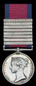 Military General Service 1793-1814, 8 clasps, Roleia, Vimiera, Talavera, Ciudad Rodrigo, Badajoz, Vittoria,...