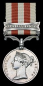 Indian Mutiny 1857-59, 1 clasp, Central India (Serjt. Chas. Cooper, 95th Regt.) nearly extremely fine	 £300-350