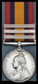 Queen’s South Africa 1899-1902, 3 clasps, Cape Colony, Orange Free State, Wittebergen  (Capt. J. Humber, Derby....