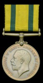 Territorial Force War Medal 1914-19 (94023 Sjt. F. Gilkes, Notts. & Derby. R.) good very fine	 £100-140