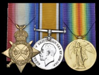 Three: Private H. Morton, Sussex Yeomanry, killed in action, Gallipoli, 13 November 1915

1914-15 Star (1790 Pte.,...