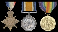 Three: Private A. Robertson, Sussex Yeomanry

1914-15 Star (2397 Pte., Suss. Yeo.); British War and Victory Medals...