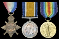 Three: Second Lieutenant J. M. May, Royal Air Force, late Sussex Yeomanry

1914-15 Star (2109 Pte., Suss. Yeo.);...