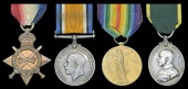 Four: Second Lieutenant E. J. Grainger, Royal Sussex Regiment, attached Imperial Camel Corps, late Sussex...