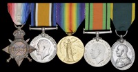 Five: Lieutenant S. W. Challis, Royal Field Artillery, late Sussex Yeomanry - latterly an officer in the Sussex Home...