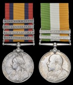 Pair: Corporal A. G. Knowles, 69th (Sussex) Company, Imperial Yeomanry

Queen’s South Africa 1899-1902, 4...
