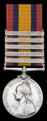 Queen’s South Africa 1899-1902, 5 clasps, Cape Colony, Orange Free State, Johannesburg, Diamond Hill, South Africa...
