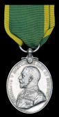 Territorial Force Efficiency Medal, G.V.R. (999 Pte. A. H. Franks, Suss. Yeo.) nearly extremely fine	 £80-100