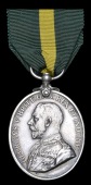 Territorial Force Efficiency Medal, G.V.R. (170011 Cpl.-A. Sjt. A. Irving, Sussex Yeo.) edge bruising, good very...
