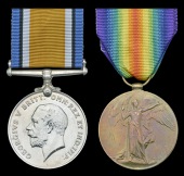 Pair: Lieutenant W. H. Douche, Machine Gun Corps, late Artists Rifles and Royal Flying Corps

British War and...