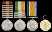 Four: Air Mechanic 2nd Class J. Reid, Royal Air Force, late 2nd Dragoons

Queen’s South Africa 1899-1902, 6...