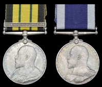 Pair: Armourer G. Williams, Royal Navy

Africa General Service 1902-56, 1 clasp, Somaliland 1902-04 (G. Williams,...