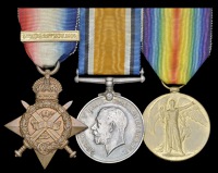 Three: Corporal R. Burton, 2nd Battalion Royal Scots

1914 Star, with copy ‘slip-on’ clasp (9332 Pte., 2/R....