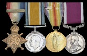 Four: Sergeant J. W. “Drummy” Mead, Wiltshire Regiment, who, having been taken P.O.W. at Ypres in October 1914,...
