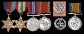 Three: Able Seaman G. L. Martin, Royal Navy
1914-15 Star (130968 A.B. R.N.); British War and Victory Medals (130968...