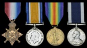 Four: Chief Engine Room Artificer 1st Class F. J. Venables, Royal Navy, who died on 28 November 1943

1914-15 Star...