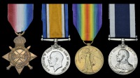 Four: Chief Engine Room Artificer 1st Class F. J. Venables, Royal Navy, who died on 28 November 1943

1914-15 Star...