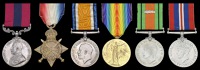 A Great War D.C.M. group of six awarded to Corporal F. W. Gilkes, 2nd Battalion Hampshire Regiment

Distinguished...