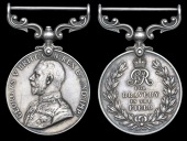 A Great War M.M. awarded to Private F. W. Clarke, 4th Battalion Hampshire Regiment

Military Medal, G.V.R. (202461...