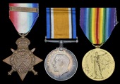 Three: Private J. Glasspool, 1st Battalion Hampshire Regiment, killed in action, France, 11 October 1915

1914...