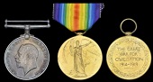 Family group:

Pair: Private W. Reed, 15th Battalion Hampshire Regiment, who died of wounds, France/Flanders, 21...