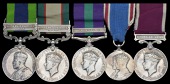 Five: Warrant Officer Class III H. H. House, Hampshire Regiment

India General Service 1908-35, 1 clasp, North...