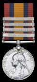 Queen’s South Africa 1899-1902, 4 clasps, Cape Colony, Orange Free State, South Africa 1901, South Africa 1902...